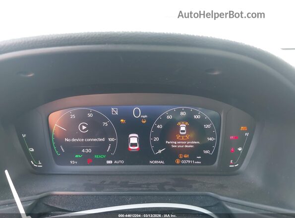 1HGCY2F63SA011960 2025 HONDA ACCORD HYBRID Gray უკანა სავარძლების ხედი