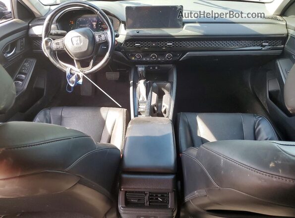1HGCY2F65PA008078 2023 HONDA ACCORD Black Вид панелі приладів