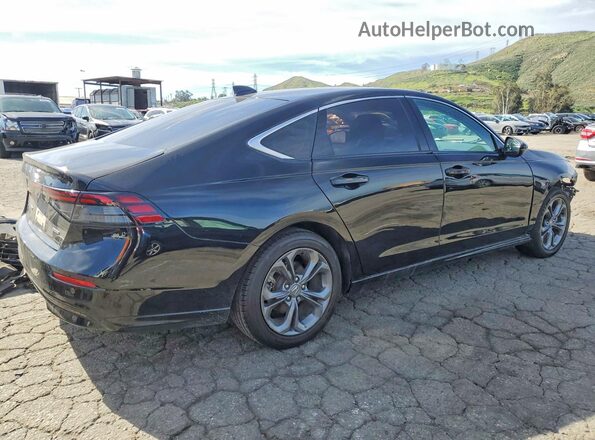 1HGCY2F65PA008078 2023 HONDA ACCORD Black Задня права чверть