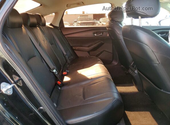 1HGCY2F65PA008078 2023 HONDA ACCORD Black Вид задніх сидінь