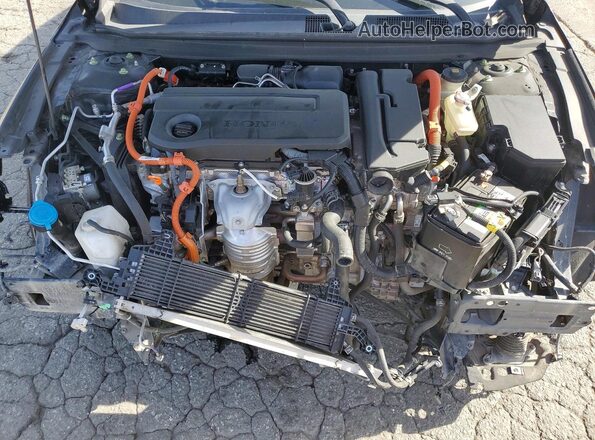 1HGCY2F65PA008078 2023 HONDA ACCORD Black Вид задньої частини салону