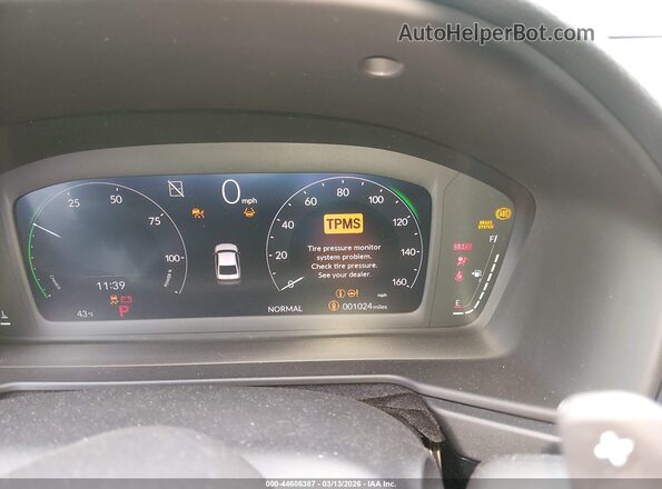 1HGCY2F66SA025335 2025 HONDA ACCORD White Հետևի նստատեղերի տեսք