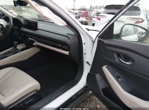1HGCY2F66SA025335 2025 HONDA ACCORD White Սալոնի դիմացի տեսք