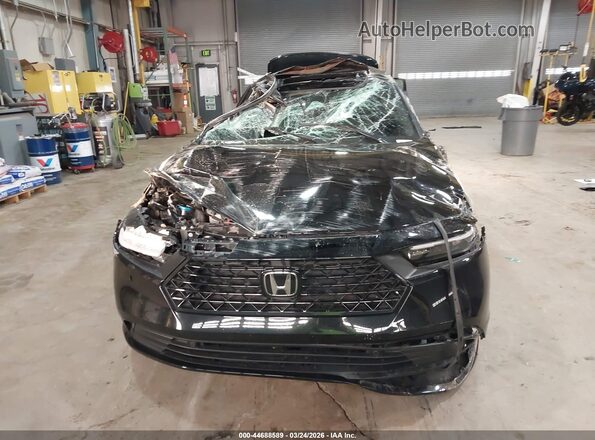 1HGCY2F67SA034948 2025 HONDA ACCORD Black Engine compartment view