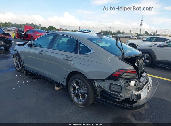 1HGCY2F6XRA070840 2024 HONDA ACCORD Gray Rear left