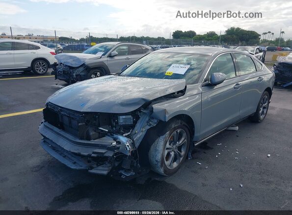 1HGCY2F6XRA070840 2024 HONDA ACCORD Gray Front left