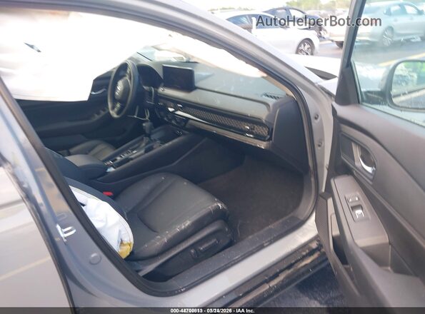 1HGCY2F6XRA070840 2024 HONDA ACCORD Gray Front interior view