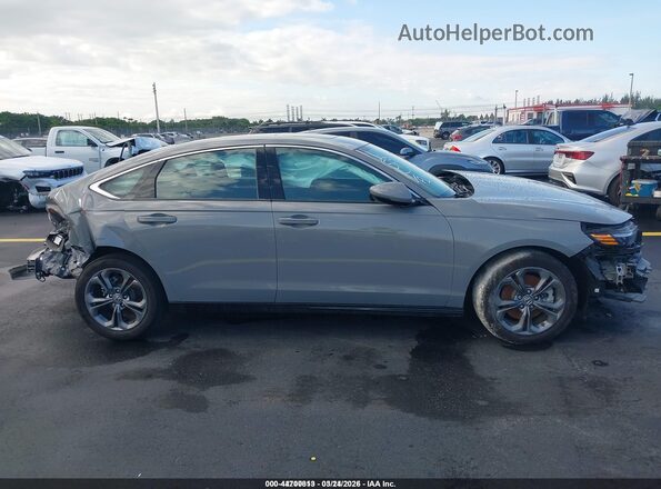 1HGCY2F6XRA070840 2024 HONDA ACCORD Gray 360 interior view