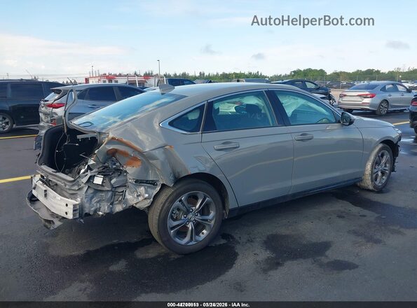 1HGCY2F6XRA070840 2024 HONDA ACCORD Gray Rear right