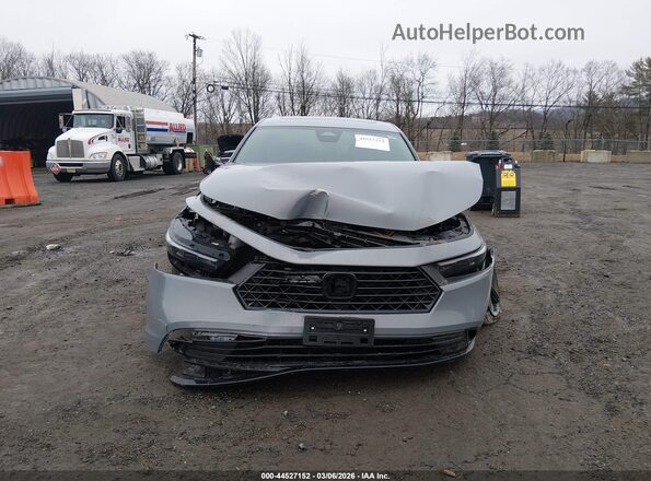1HGCY2F70SA012251 2025 HONDA ACCORD HYBRID Gray Front view