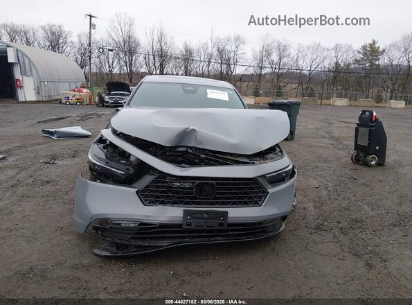 1HGCY2F70SA012251 2025 HONDA ACCORD HYBRID Gray Dashboard view