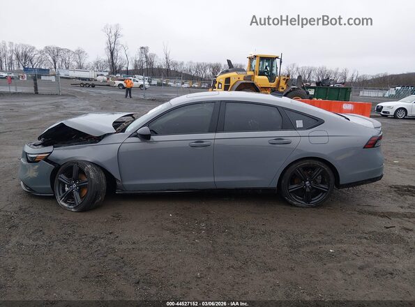 1HGCY2F70SA012251 2025 HONDA ACCORD HYBRID Gray Rear interior view