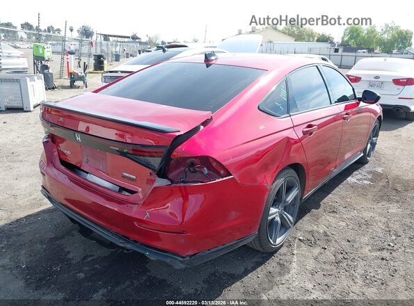 1HGCY2F74PA058253 2023 HONDA ACCORD HYBRID Red 