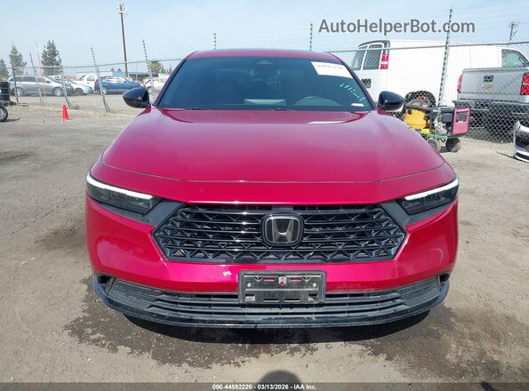 1HGCY2F74PA058253 2023 HONDA ACCORD HYBRID Red 