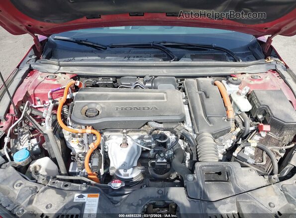 1HGCY2F74PA058253 2023 HONDA ACCORD HYBRID Red 