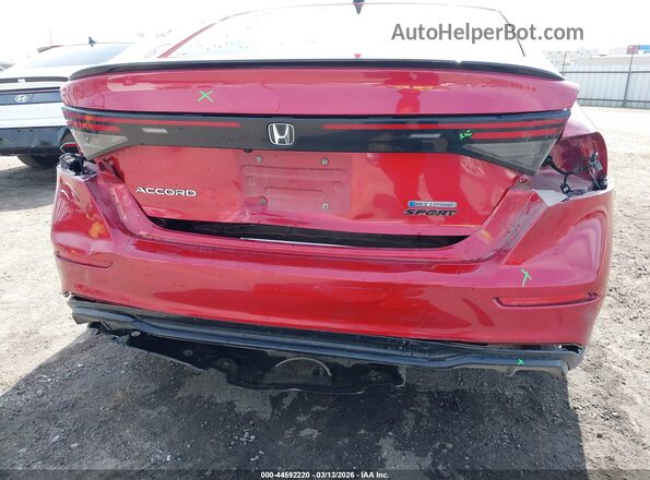 1HGCY2F74PA058253 2023 HONDA ACCORD HYBRID Red 