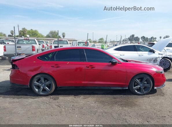 1HGCY2F74PA058253 2023 HONDA ACCORD HYBRID Red 