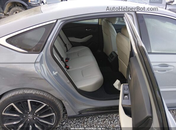 1HGCY2F82SA045308 2025 HONDA ACCORD Gray Vista de la etiqueta del VIN