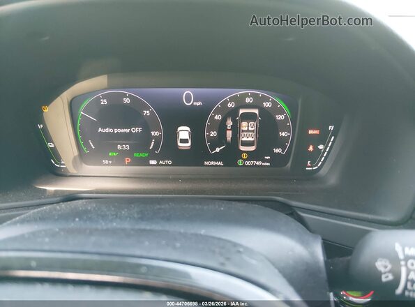 1HGCY2F82SA045308 2025 HONDA ACCORD Gray Vista de los asientos traseros