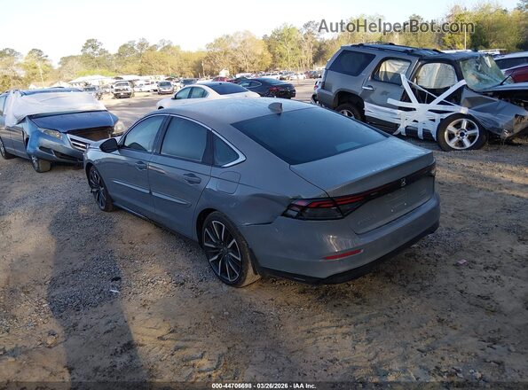 1HGCY2F82SA045308 2025 HONDA ACCORD Gray Trasero izquierdo