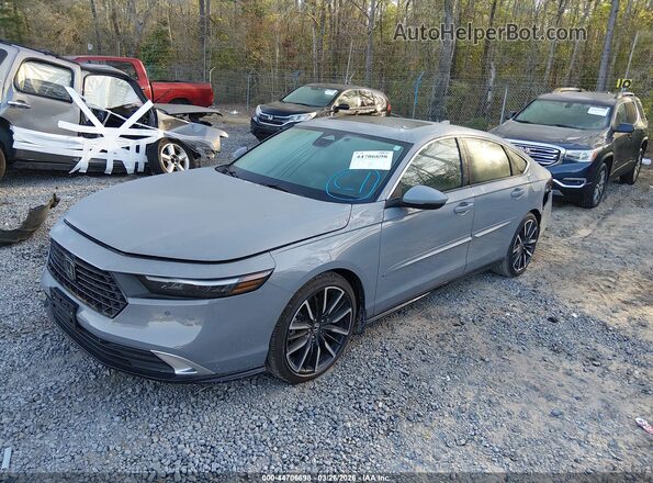1HGCY2F82SA045308 2025 HONDA ACCORD Gray Vista tres cuartos delantera izquierda