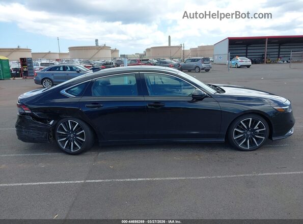 1HGCY2F83RA026292 2024 HONDA ACCORD Black Սալոնի հետևի տեսք