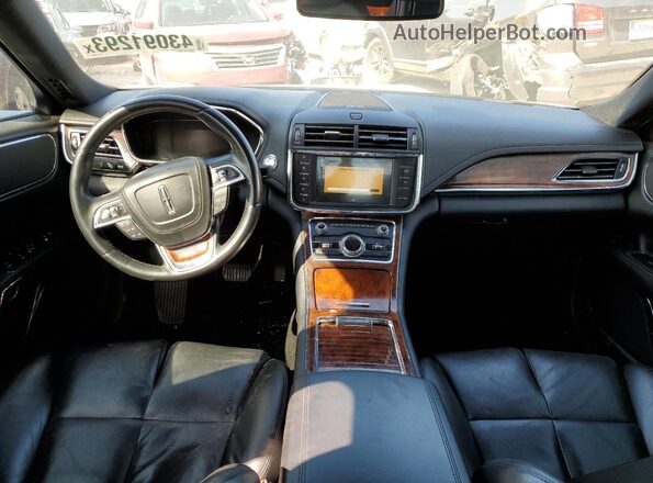 1LN6L9SP7H5606048 2017 LINCOLN CONTINENTA Black Առջևի վահանակի տեսք