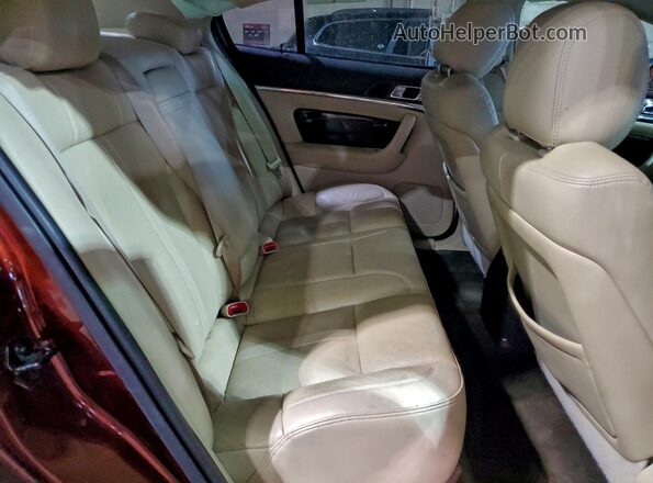 1LNHL9FT5GG600641 2016 LINCOLN MKS Коричневый Вид задних сидений