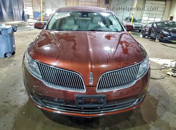 1LNHL9FT5GG600641 2016 LINCOLN MKS Коричневый Вид спереди