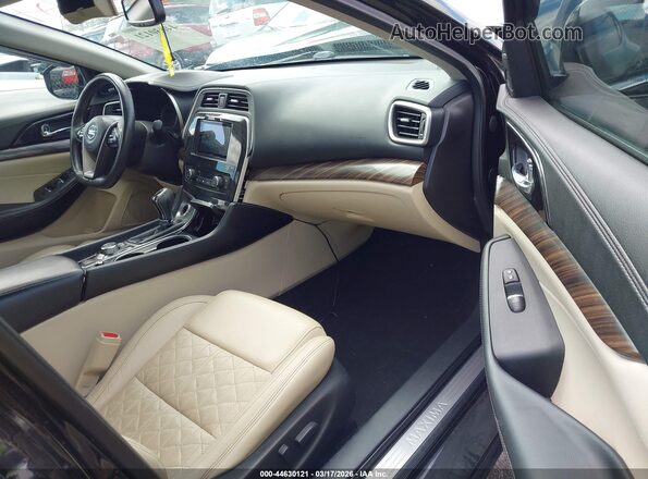 1N4AA6AP0HC378237 2017 NISSAN MAXIMA Black Vista interior delantera