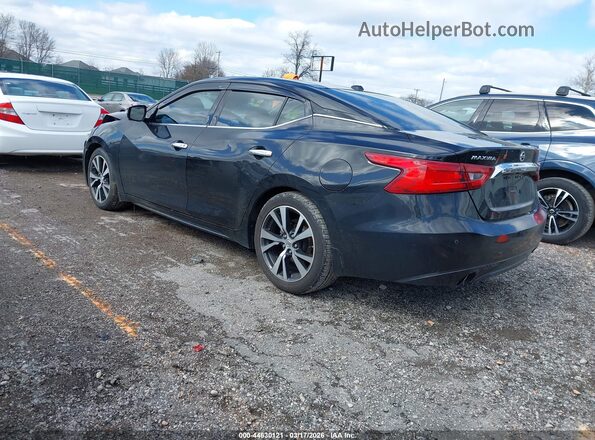 1N4AA6AP0HC378237 2017 NISSAN MAXIMA Black Trasero izquierdo
