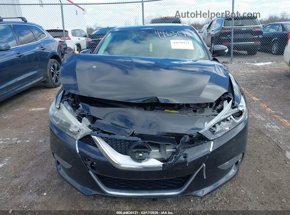 1N4AA6AP0HC378237 2017 NISSAN MAXIMA Black Vista del cuadro de instrumentos