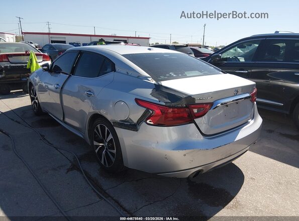 1N4AA6AP0HC445418 2017 NISSAN MAXIMA Silver Trasero izquierdo
