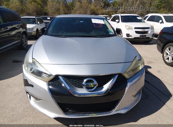 1N4AA6AP0HC445418 2017 NISSAN MAXIMA Silver Vista del cuadro de instrumentos