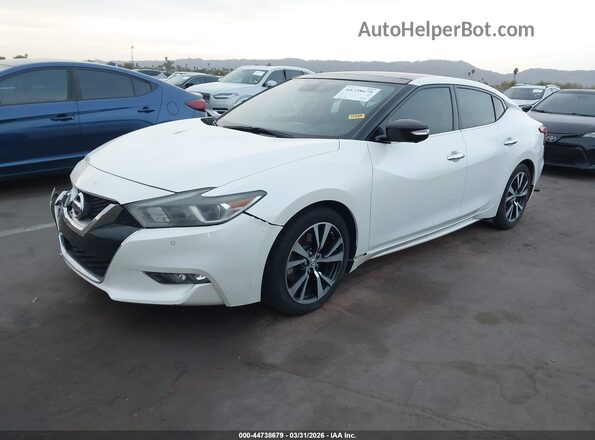 1N4AA6AP1GC410675 2016 NISSAN MAXIMA White Front left