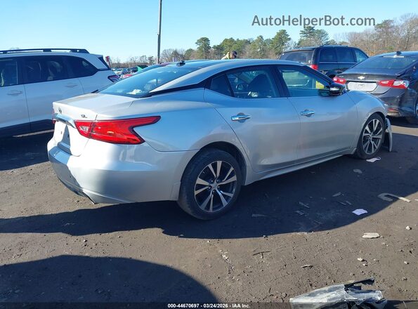 1N4AA6AP1GC901165 2016 NISSAN MAXIMA Silver Հետևի աջ