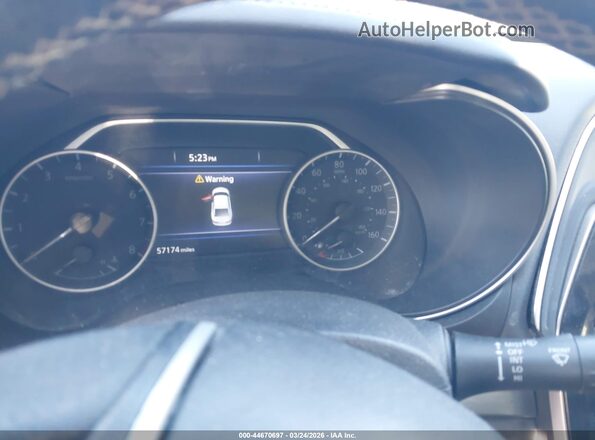 1N4AA6AP1GC901165 2016 NISSAN MAXIMA Silver Հետևի նստատեղերի տեսք
