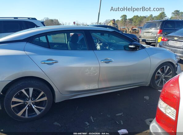 1N4AA6AP1GC901165 2016 NISSAN MAXIMA Silver Սարքավորումների վահանակի տեսք