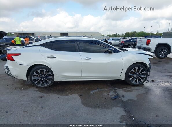 1N4AA6AP2GC382515 2016 NISSAN MAXIMA White უკანა სალონის ხედი