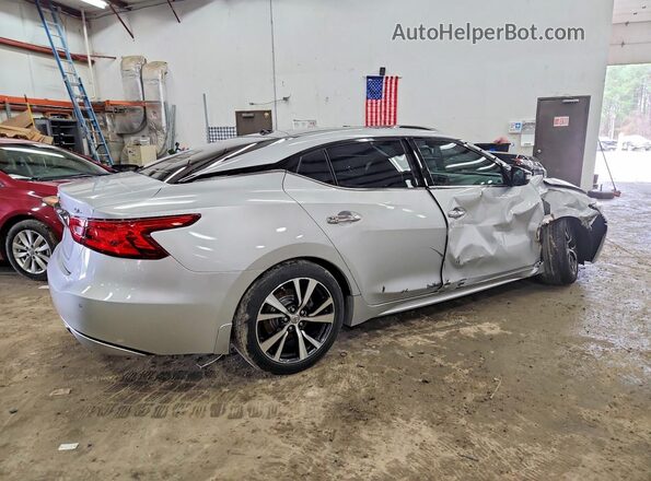 1N4AA6AP2GC906441 2016 NISSAN MAXIMA Серебряный Задняя правая четверть