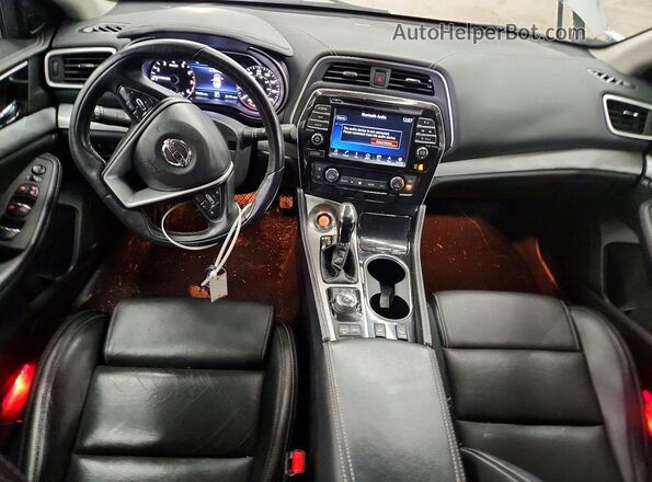 1N4AA6AP2GC906441 2016 NISSAN MAXIMA Серебряный Вид панели приборов
