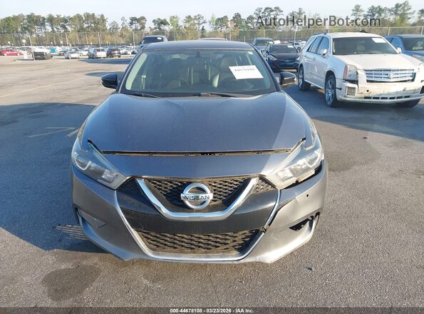 1N4AA6AP3JC388864 2018 NISSAN MAXIMA Gray Вид щитка приладів