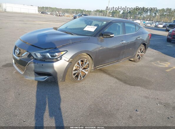 1N4AA6AP3JC388864 2018 NISSAN MAXIMA Gray Передня ліва чверть