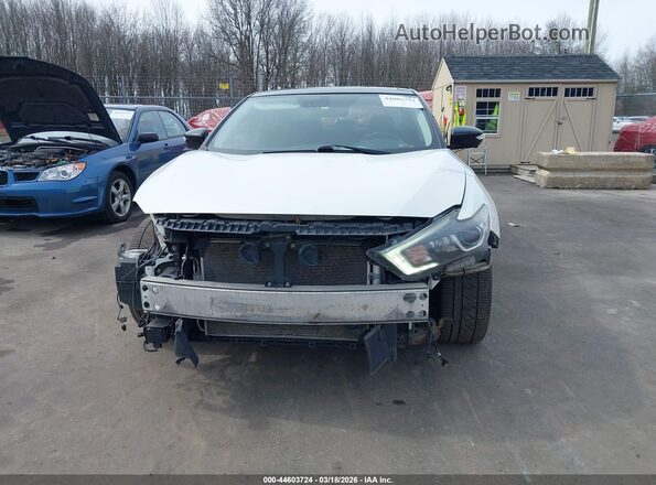 1N4AA6AP4GC378286 2016 NISSAN MAXIMA White Instrument cluster view