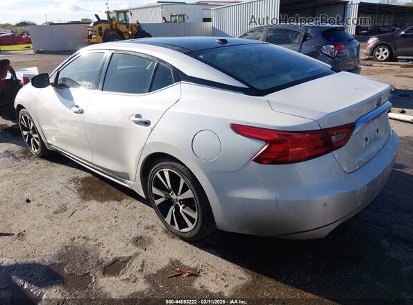 1N4AA6AP4GC392852 2016 NISSAN MAXIMA White Trasero izquierdo