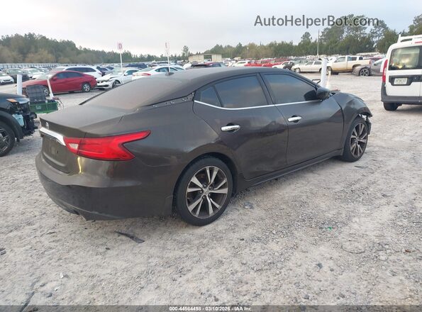 1N4AA6AP4GC901029 2016 NISSAN MAXIMA Brown Задня права чверть