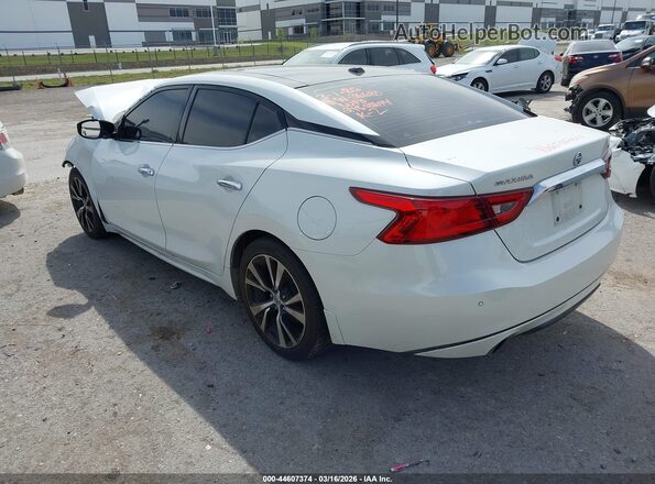1N4AA6AP4JC403436 2018 NISSAN MAXIMA White 