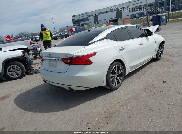 1N4AA6AP4JC403436 2018 NISSAN MAXIMA White 
