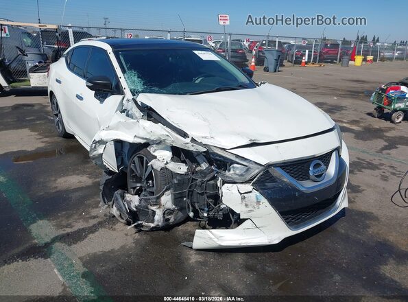 1N4AA6AP5HC414553 2017 NISSAN MAXIMA White Widok z przodu
