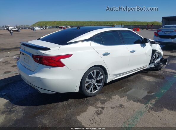 1N4AA6AP5HC414553 2017 NISSAN MAXIMA White Tył prawy